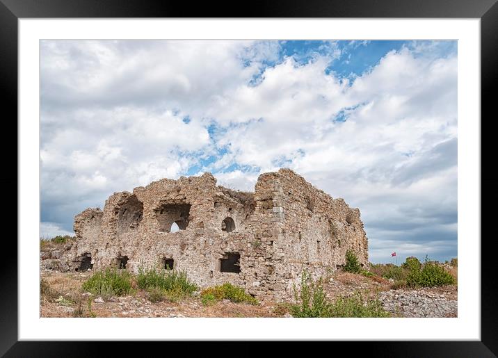 Byzantine Hospital in Side Framed Mounted Print by Antony McAulay