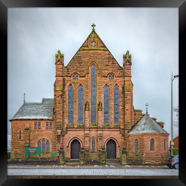 Our Holy Redeemers Chapel Framed Print by Antony McAulay