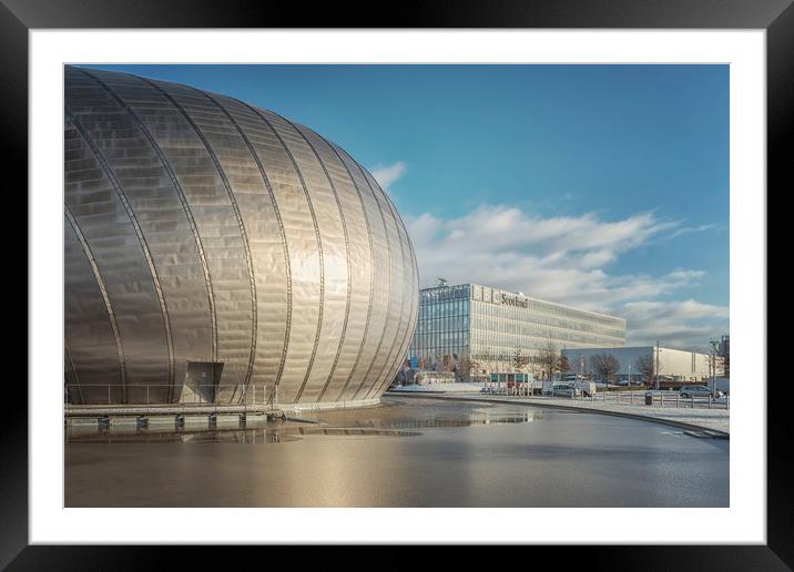 Glasgow Scotland Clydeside Framed Mounted Print by Antony McAulay