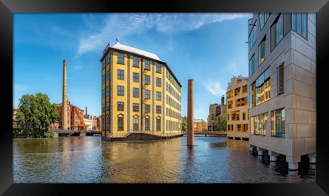 Norrkoping Arbetets Museum Panoramic Landscape Framed Print by Antony McAulay
