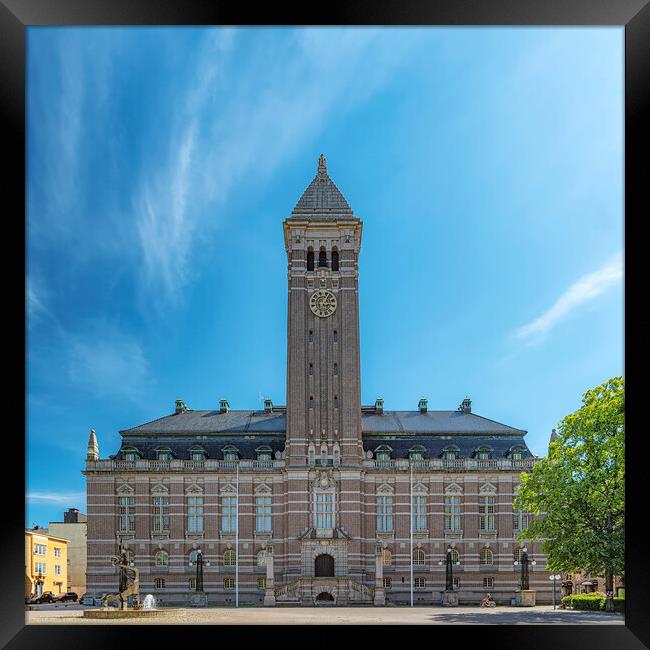 Norrkoping Town Hall Framed Print by Antony McAulay