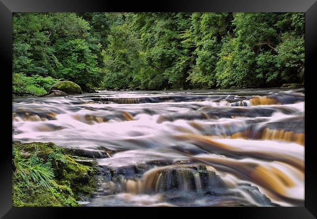 Rushing River Avon Framed Print by Andrew Mckinlay