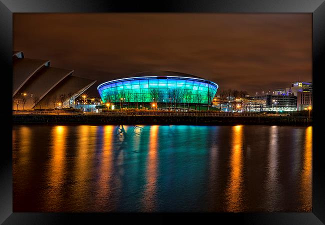 SSE Hydro, Glasgow Framed Print by David Reid