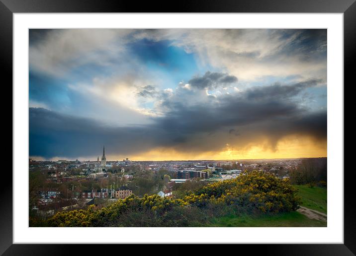 Before the Storm Framed Mounted Print by Steve Hardiman