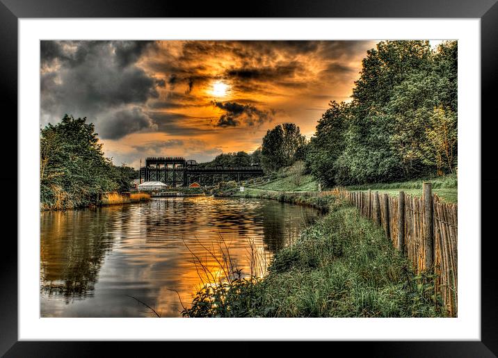 Anderton boat lift Northwich Framed Mounted Print by Mike Janik