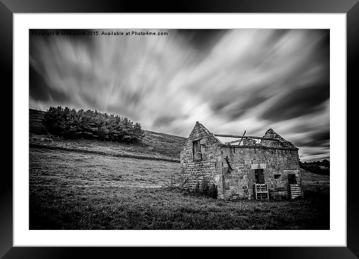  Old Stone Barn Framed Mounted Print by Mike Janik
