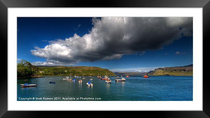 Portree Framed Mounted Print by Mark Robson