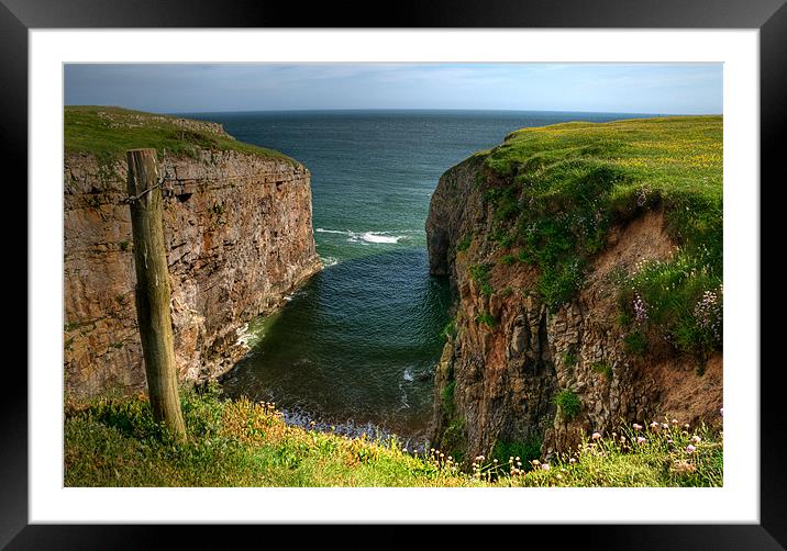 Pembrokeshire Coast Framed Mounted Print by Mark Robson