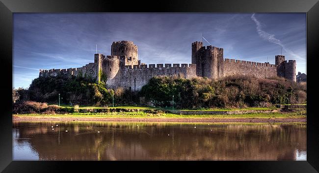 Pembroke Castle Framed Print by Mark Robson