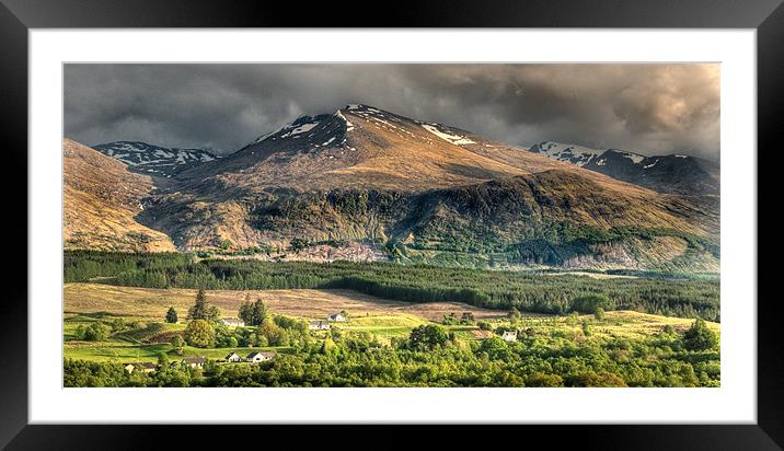Storm Brewing Framed Mounted Print by Mark Robson