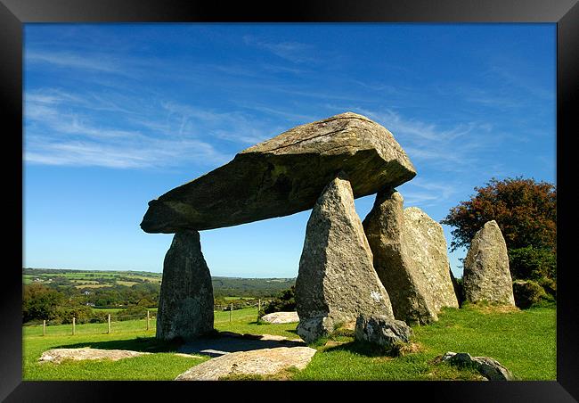 Pentre Ifan Framed Print by Mark Robson