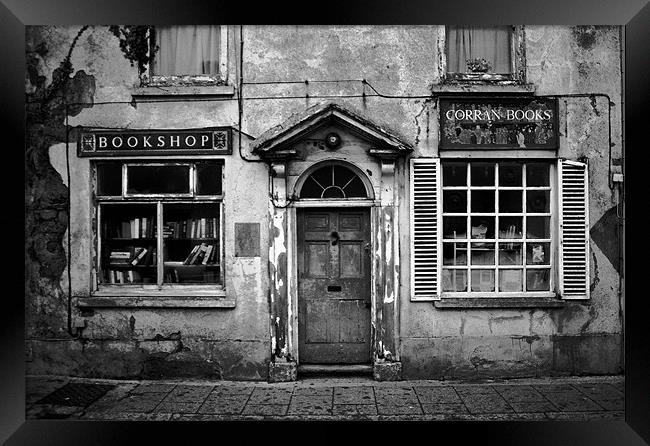 Corran Bookshop. Framed Print by Mark Robson