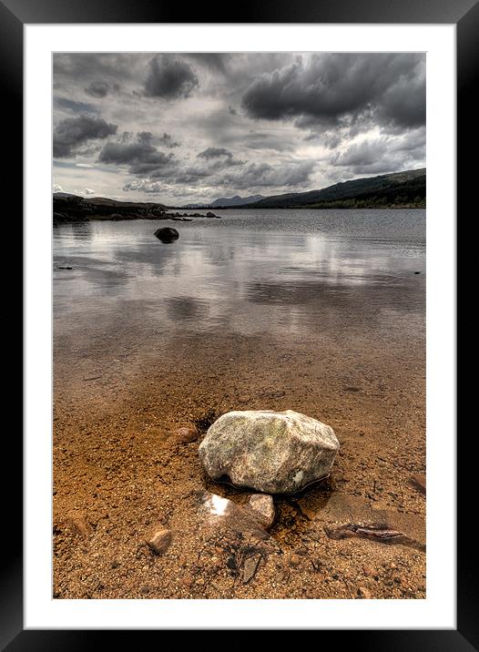 Loch Laidon Framed Mounted Print by Mark Robson
