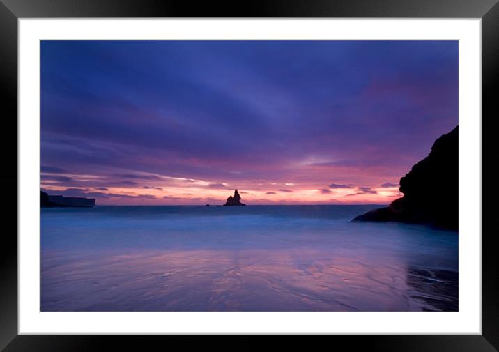 Welsh Dawn Framed Mounted Print by Mark Robson