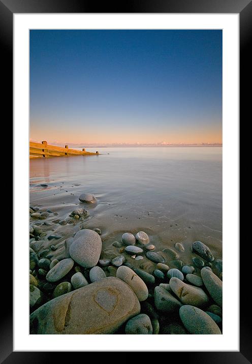 Waxing Tide Framed Mounted Print by Mark Robson