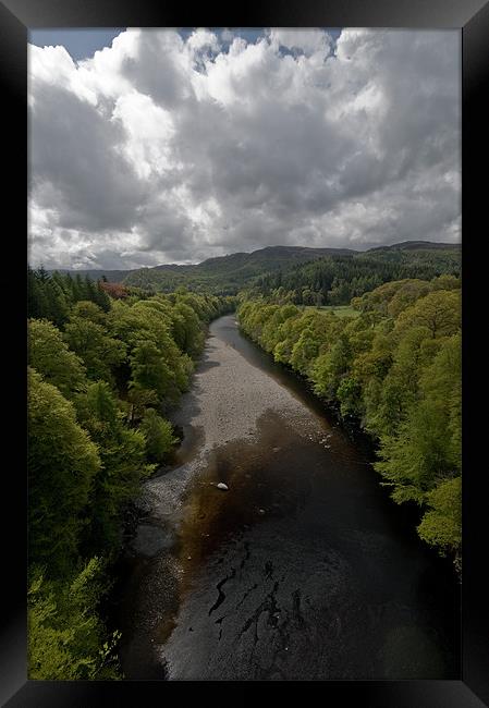 River Tummel Framed Print by Mark Robson