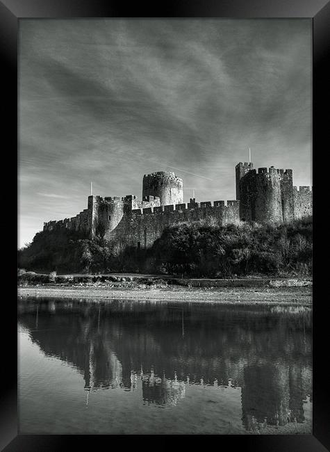 Pembroke Castle Framed Print by Mark Robson