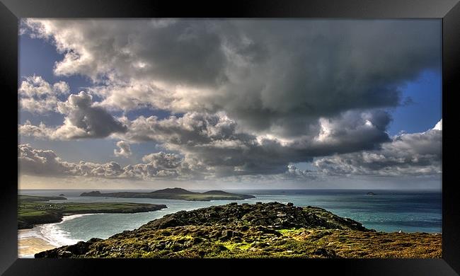 Ramsey Island Framed Print by Mark Robson