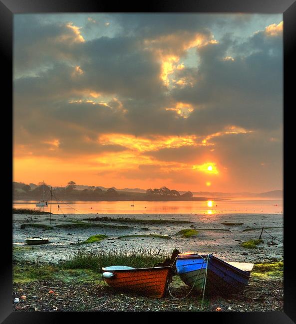 Port Lion Framed Print by Mark Robson