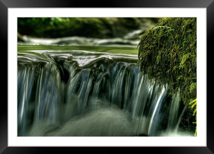 Spring Water Framed Mounted Print by Mark Robson