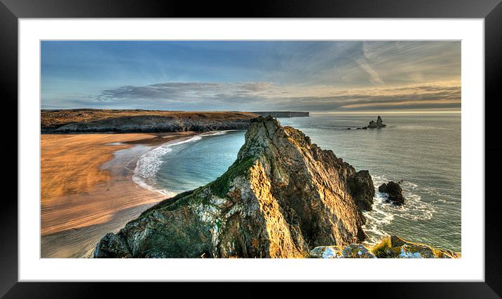 Broadhaven Framed Mounted Print by Mark Robson