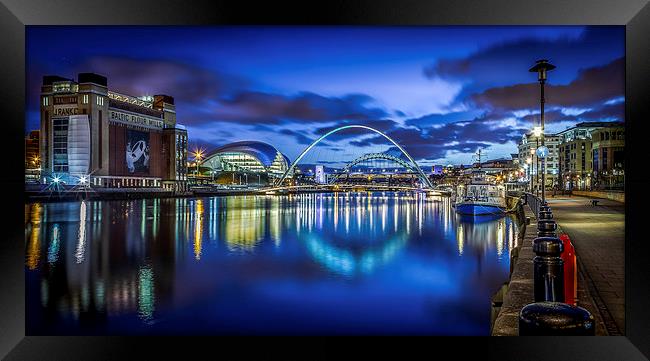River Tyne Framed Print by Brian Smith