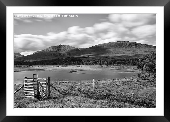 Walk Through The Glen  Framed Mounted Print by Jane Braat