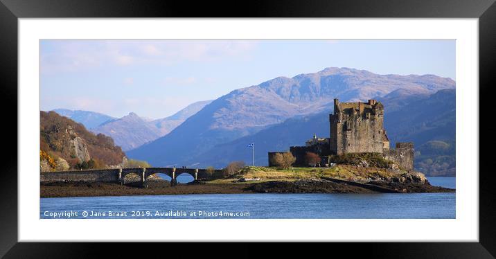 Enchanting Eilean Donan Castle Framed Mounted Print by Jane Braat