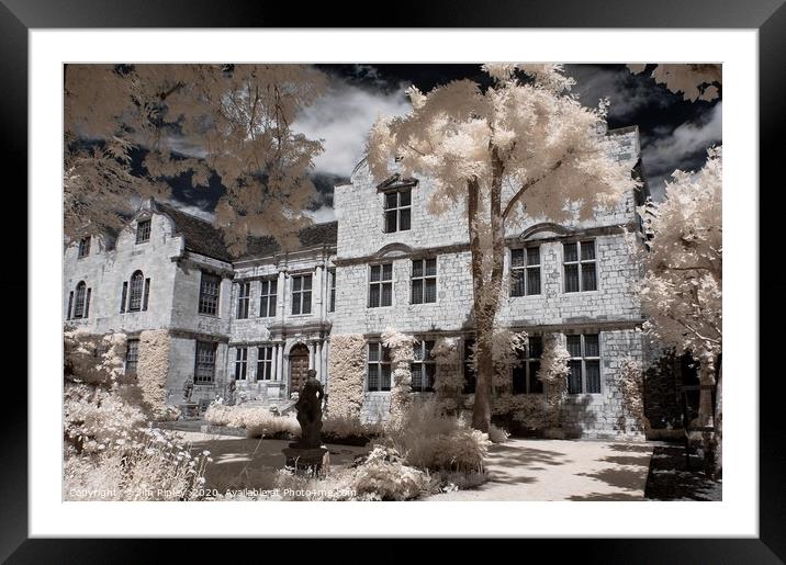 Infrared Treasurer's House, York, North Yorkshire, Framed Mounted Print by Jim Ripley