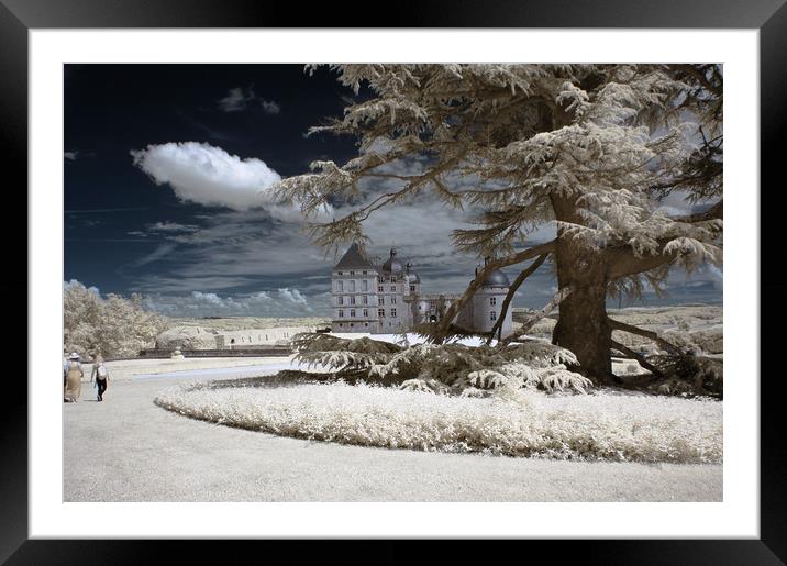 Château de Hautefort, Aquitaine, France. Framed Mounted Print by Jim Ripley