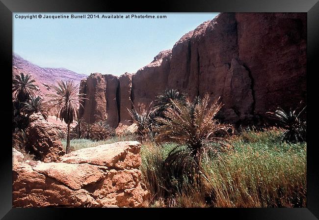 Jebel Ataqa, Eastern Desert, Egypt Framed Print by Jacqueline Burrell