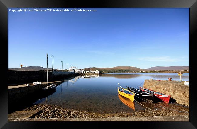 Causeway to Achill Framed Print by Paul Williams