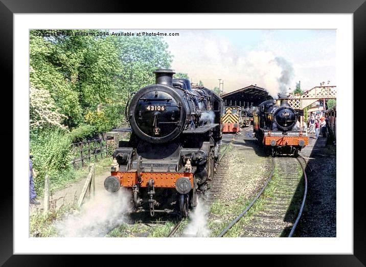 Gala Day at Bridgnorth Framed Mounted Print by Paul Williams