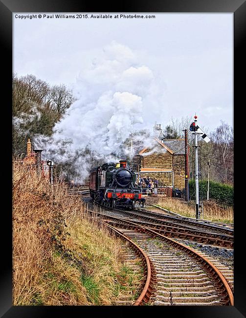  GWR 5164 on the SVR Framed Print by Paul Williams