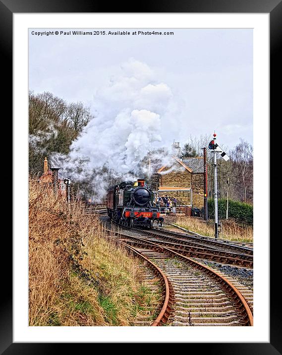  GWR 5164 on the SVR Framed Mounted Print by Paul Williams