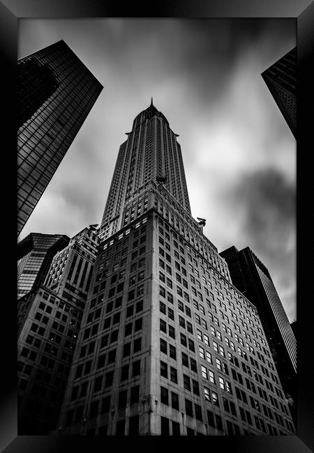 Chrysler Building New York City Framed Print by Chris Curry
