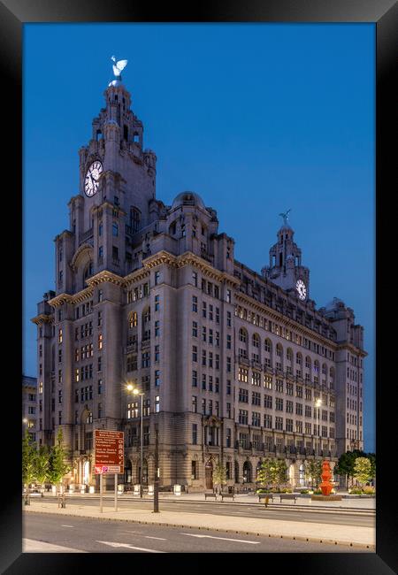 Royal Liver Building, Liverpool Framed Print by Dave Wood