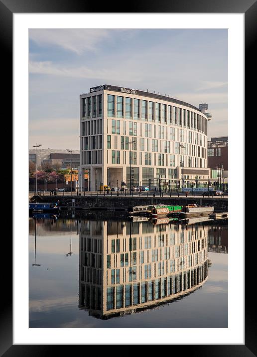  Hilton Hotel, Liverpool Framed Mounted Print by Dave Wood