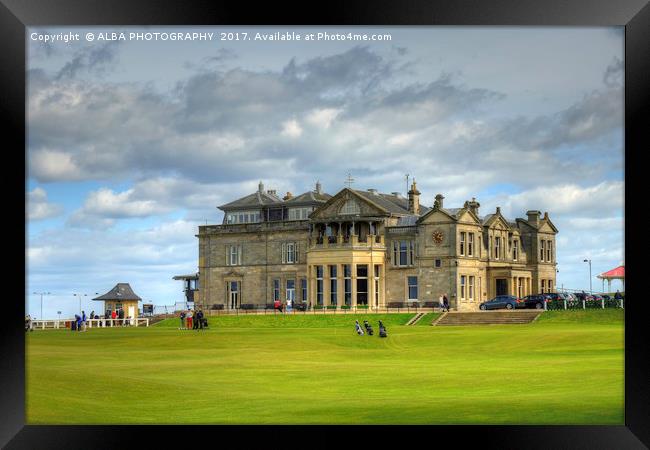 The Old Course, St Andrews, Scotland Framed Print by ALBA PHOTOGRAPHY