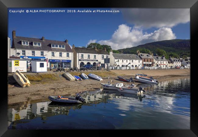Ullapool, North West Highlands, Scotland Framed Print by ALBA PHOTOGRAPHY