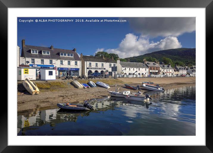Ullapool, North West Highlands, Scotland Framed Mounted Print by ALBA PHOTOGRAPHY