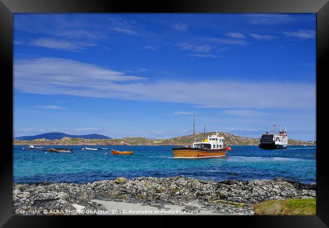 Isle of Iona, Inner Hebrides, Scotland. Framed Print by ALBA PHOTOGRAPHY
