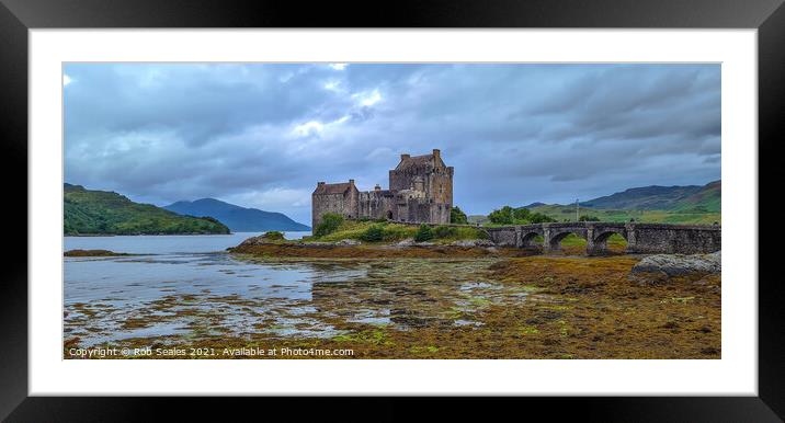 Eilean Donan Castle Framed Mounted Print by Rob Seales