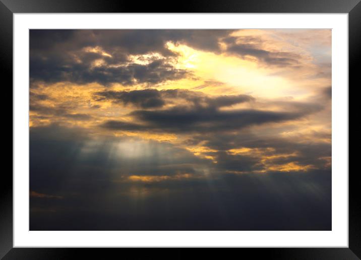  Heaven's light... Framed Mounted Print by Rob Seales