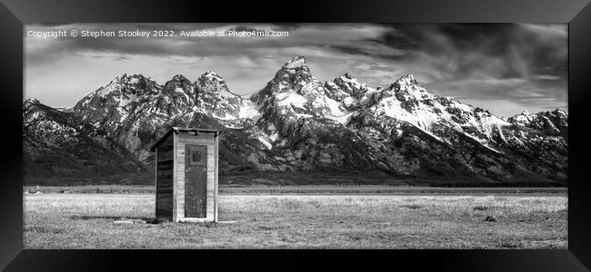 World's Most Scenic WC Framed Print by Stephen Stookey