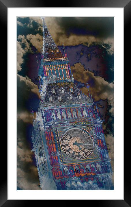 Big Ben 2 Framed Mounted Print by Stephen Stookey