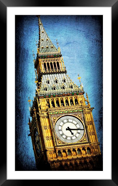 Big Ben 7 Framed Mounted Print by Stephen Stookey