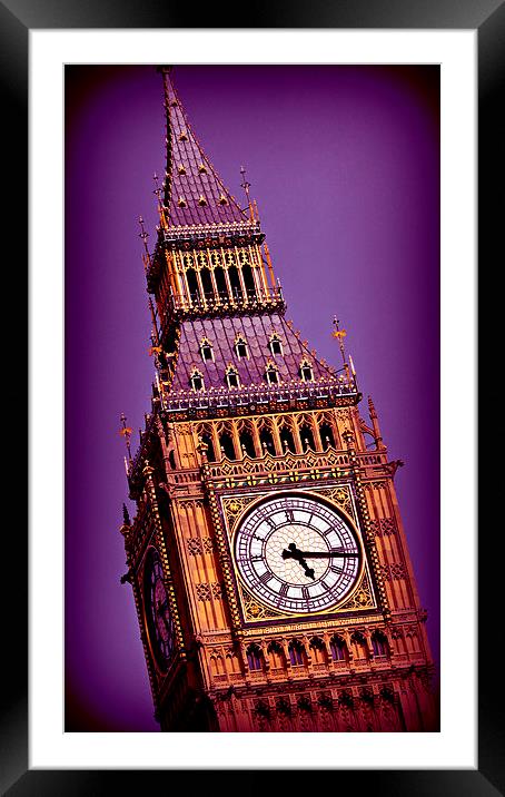 Big Ben 8 Framed Mounted Print by Stephen Stookey
