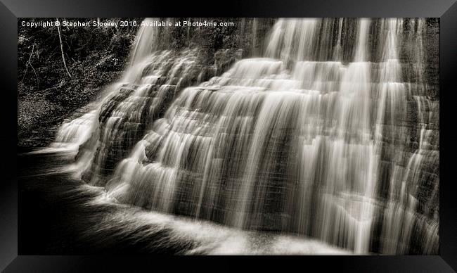  Enfield Falls #4 Framed Print by Stephen Stookey