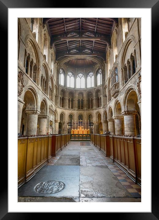 Sanctuary - Church Of St Bartholomew The Great Framed Mounted Print by Stephen Stookey